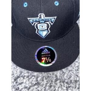Adidas Fitted Size 7 5/8 Vintage Hat Blue "Titans"